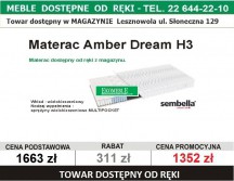 Sembella - Materac Amber Dream H3 90x200